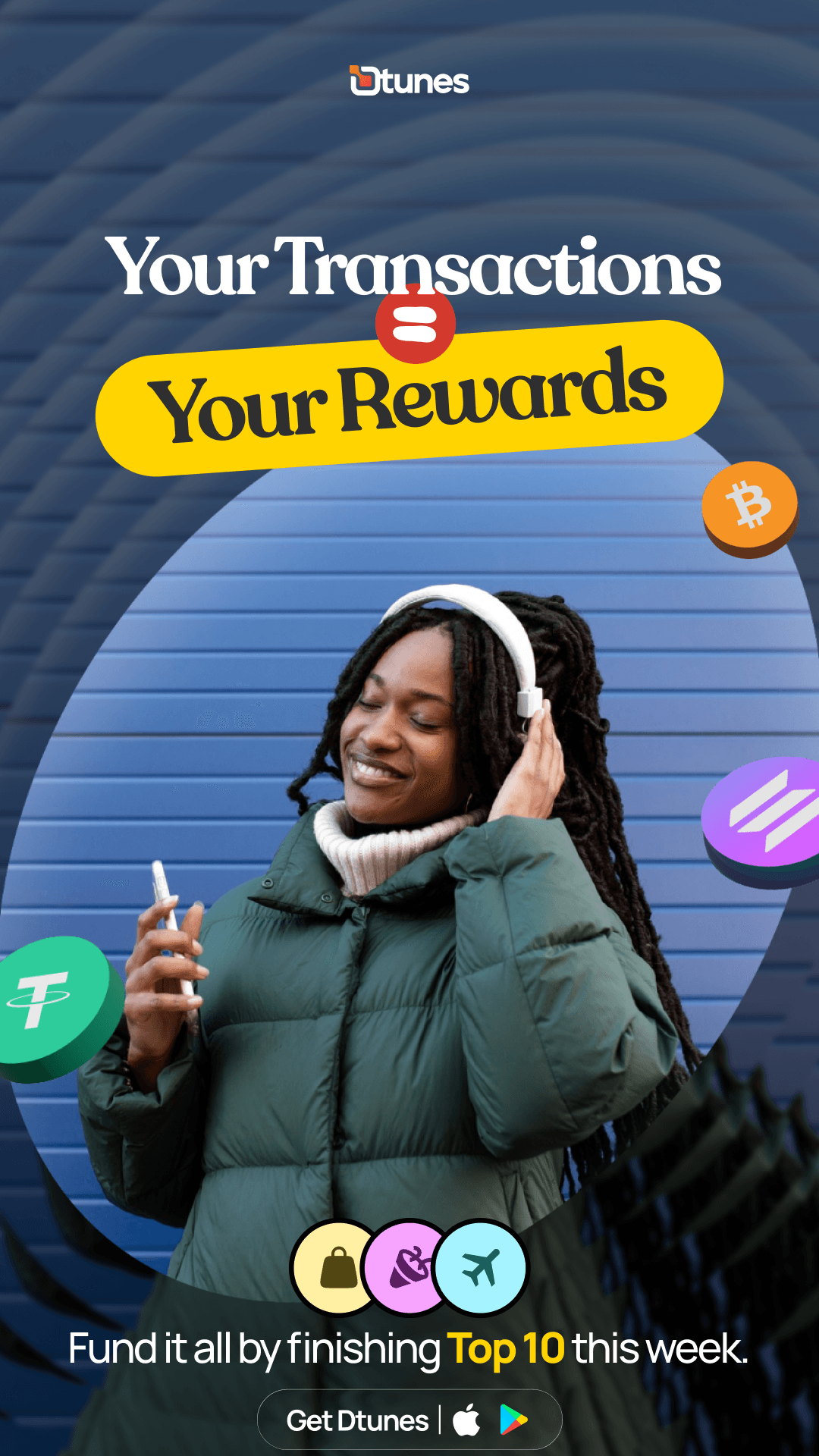 Dtunes: Transactions to Rewards Story